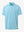 3D rendering of LIGHT BLUE 4 Way Stretch Jacquard Polo highlighting fabric structure and stretch weave