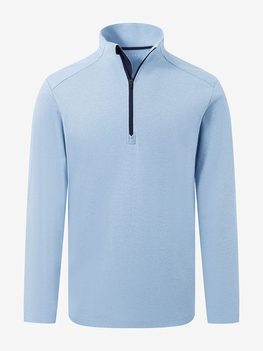 Performance Heather Golf 1/4 Zip Pullover