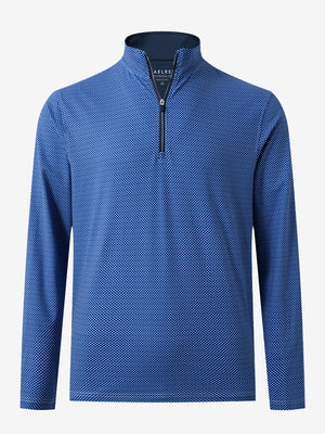 Full Print Lightweight Quarter Zip Pullover