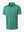 3D view highlighting the Cooling Stripe Golf Shirt’s stripe pattern and design in GREEN STRIPE
