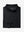 Solid Cotton Blend Collared Long Sleeve Polo