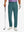 Water-resistant golf stretch nylon pants in dark teal, front lower-body view showing clean athletic fit.