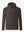 Sudadera polar casual de cuello redondo con capucha