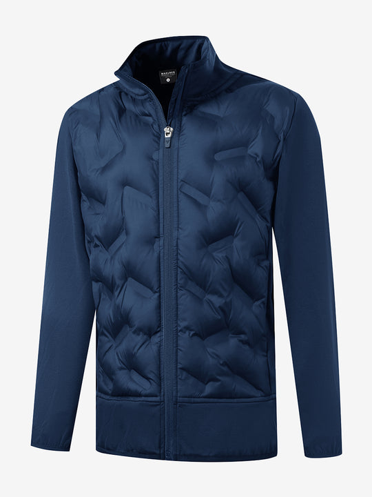 Boys Windproof Puffer Jacket with Pockets