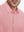 Front half-body view from nose to chest of model wearing PINK HEATHER Premium Stretch Heather Polo.