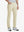 Front view of model wearing Stretch Plain Everyday Pants, athletic fit and minimal look – LIGHT KHAKI