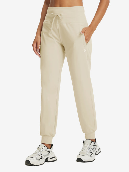 Women's Stretch Fleece Lined Athletic Joggers Sweatpants