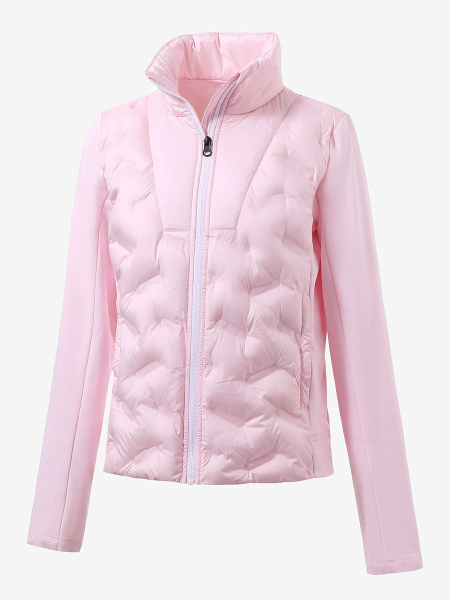 Women's Lightweight Fleece-Lined Puffer Jacket