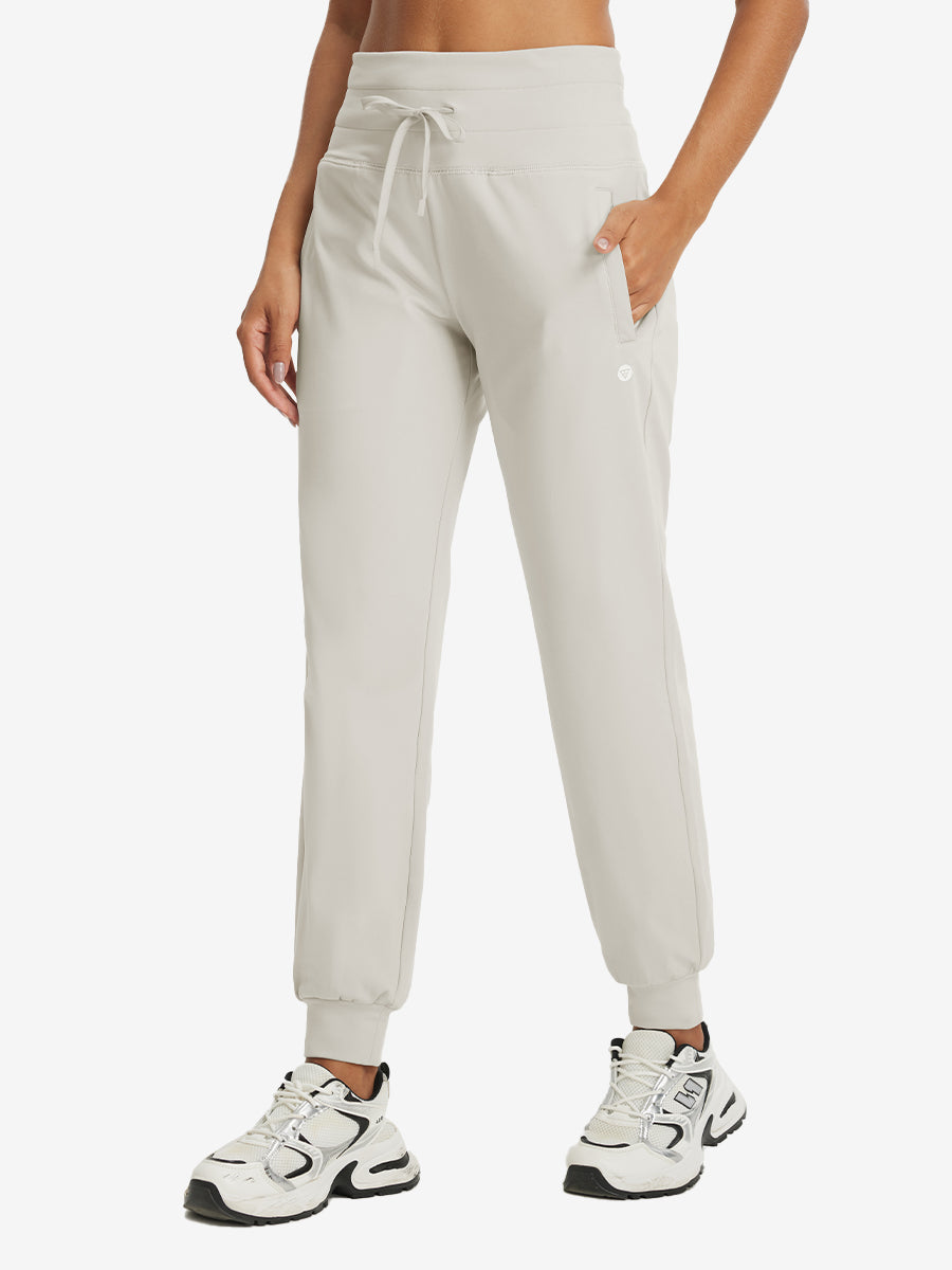 Women's Stretch Fleece Lined Athletic Joggers Sweatpants