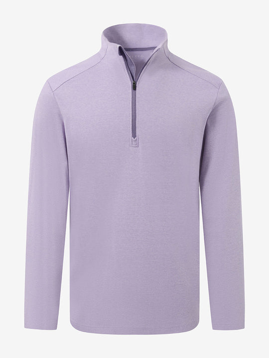 Performance Heather Golf 1/4 Zip Pullover