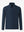 3D front view of soft winter fleece jackets in navy, showing cozy texture and clean design.