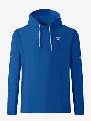 Sudadera polar casual de cuello redondo con capucha