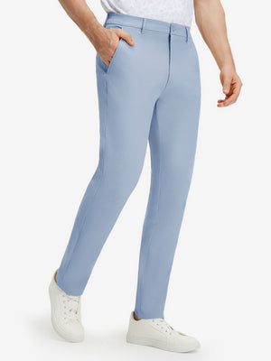 Stretch Cotton Golf Trousers with 5 Pockets