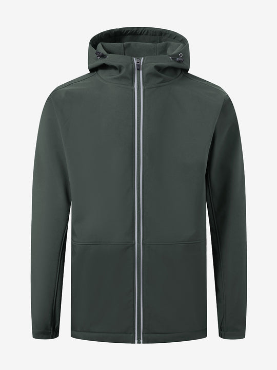 Reflective Hooded Softshell Jacket