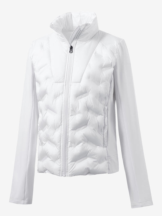 Women's Lightweight Fleece-Lined Puffer Jacket