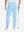Lightweight Ankle-Zip Sweatpants with 4 Pockets in light blue, front lower body fit view