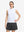 Tops de golf sin mangas con cuello simulado y tecnología de absorción de humedad para mujer