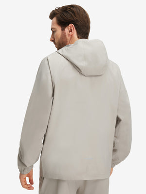 Waterproof Lightweight Rain Jacket with Hood