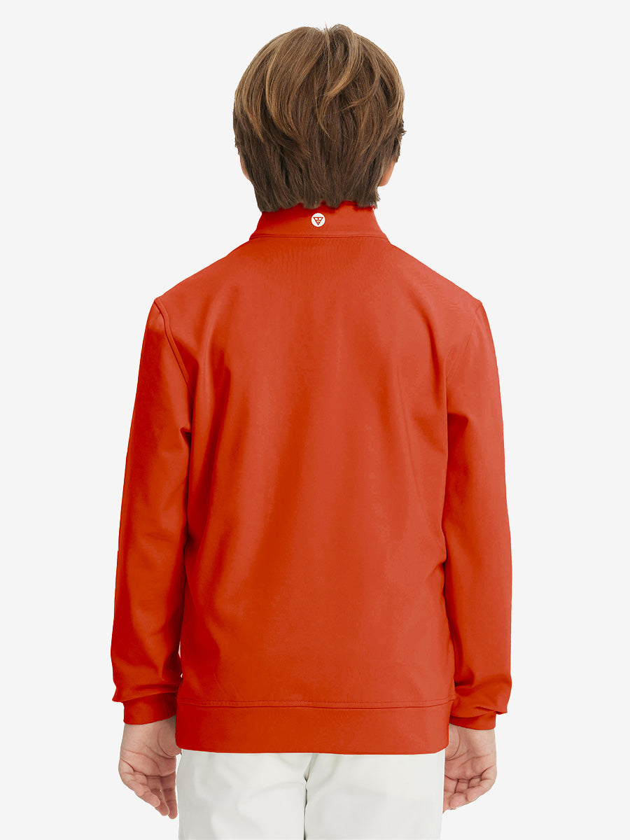 Youth Winter Micro-fleece Quarter Zip Pullover