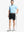 Model wearing Black shorts, right hand in pocket – 7 Inch inseam