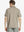 Back half-body view of male model wearing the Dark Khaki Everyday Classic Solid Polo