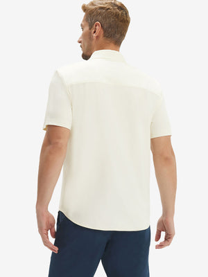 Cool Print Plain Button Up Shirts