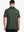 Back half-body view of male model wearing the Olive Green Everyday Classic Solid Polo