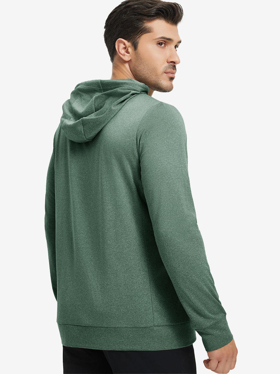 Classic Heather Pullover Hoodies with 2 Pocket