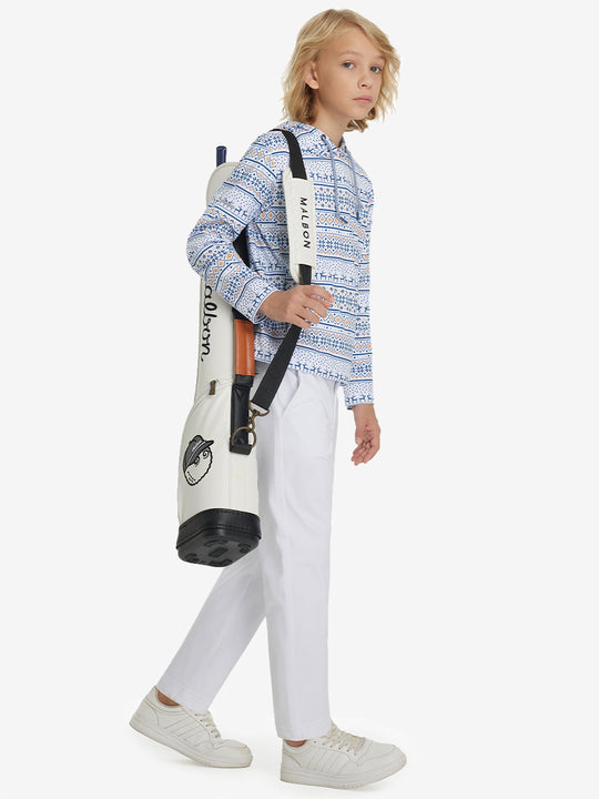 Boys Stretch Fleece Lined Casual Golf Pants