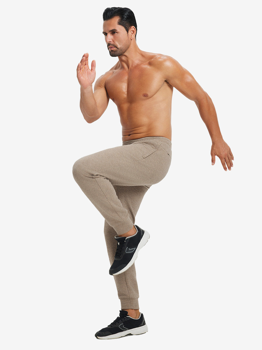 Soft Sweatpants with 4 Zipper Pockets