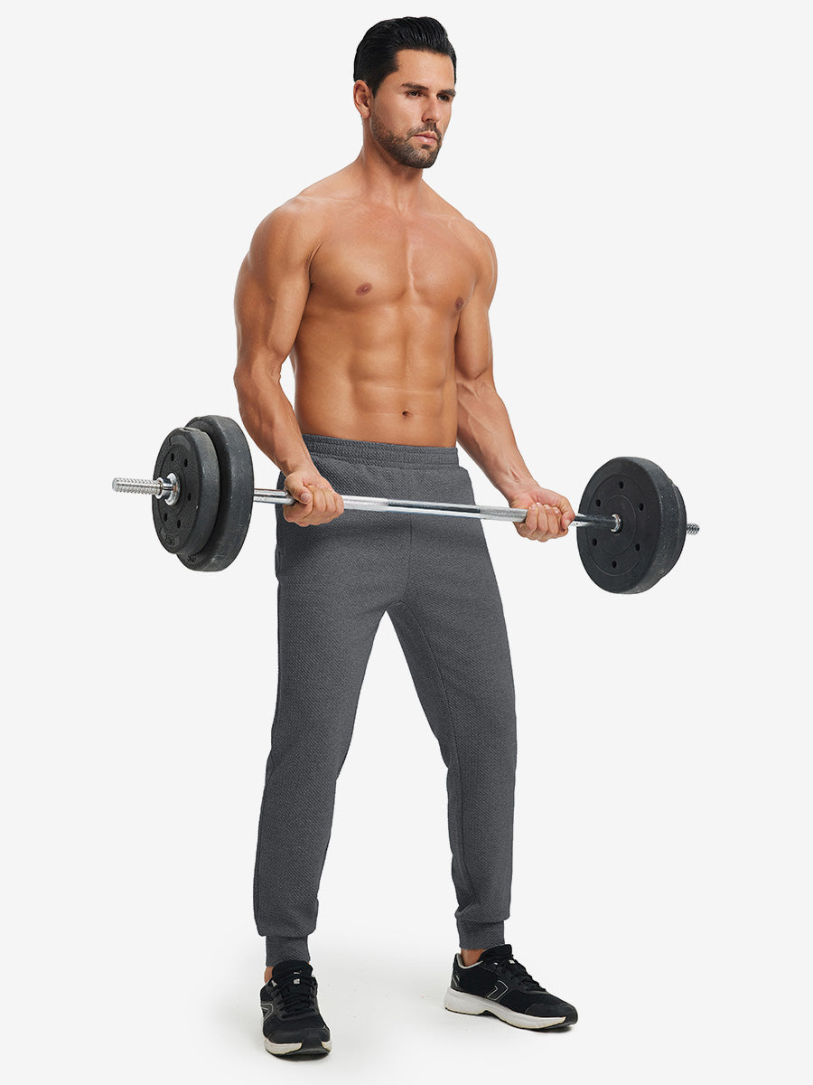 Soft Sweatpants with 4 Zipper Pockets