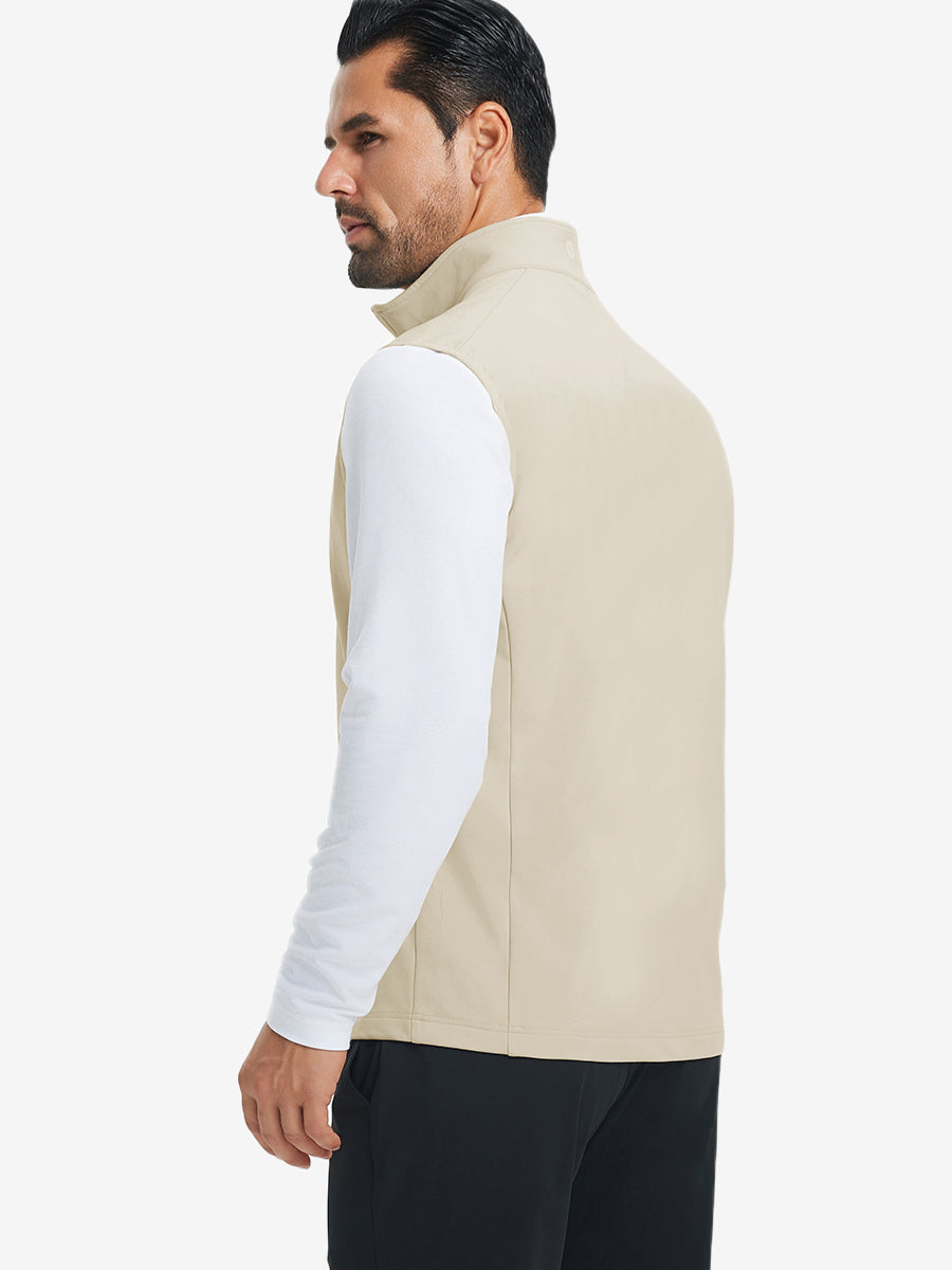 Water-Resistant Fleece Golf Vests