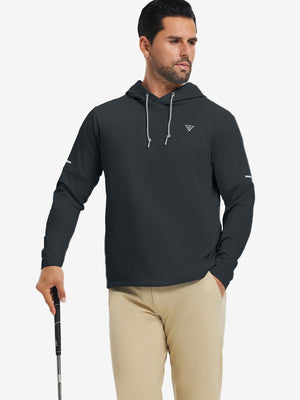 Sudadera polar casual de cuello redondo con capucha