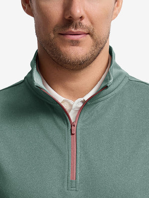 Lightweight Sleeveless Quarter Zip Golf Vest