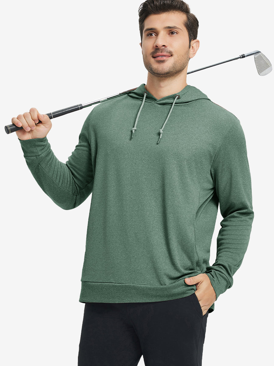 Classic Heather Pullover Hoodies with 2 Pocket