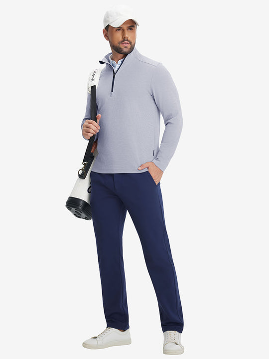 Performance Heather Golf 1/4 Zip Pullover