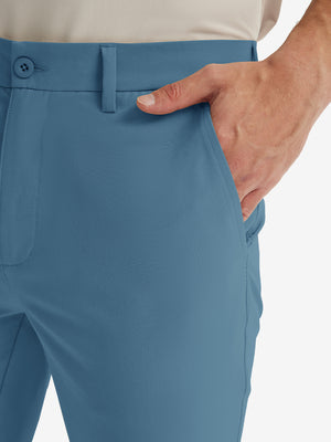 Water Repellent Classic Fit Flat Front Golf Dress Pants