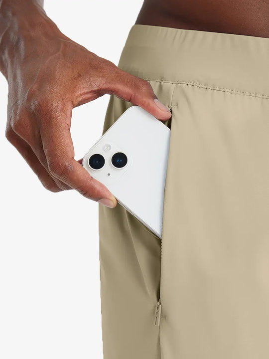 Close-up detail of waistband on KHAKI Performance Tapered Sports Joggers