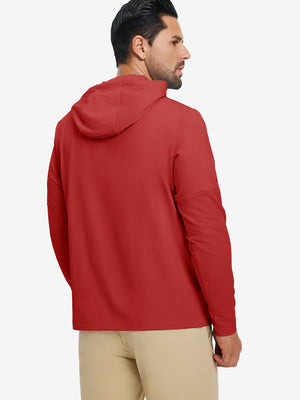 Sudadera polar casual de cuello redondo con capucha