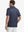 Back view of MAELREG Men's Performance Jersey Print Polo in Navy Pink Seagull – athletic fit