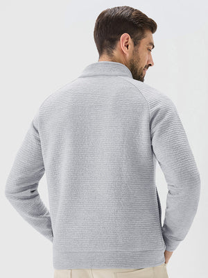 Textured Heather Cozy Quarter Zip