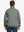 Back upper body view of the Golf Fleece Thermal Jacket in Agave Green, clean cut and warm look.