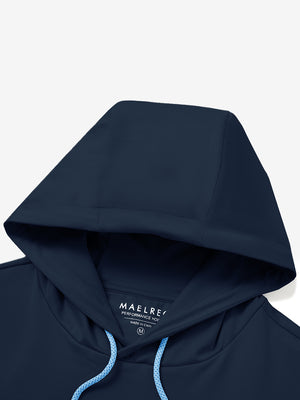 Sudadera polar casual de cuello redondo con capucha