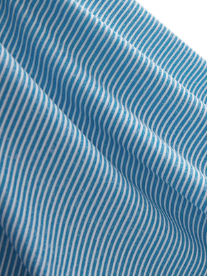 Women‘s Q-Zip Pin Striped Golf Shirts