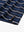 Hem detail of trendy boys stripe polo shirts, fine finish with subtle navy stripe touch
