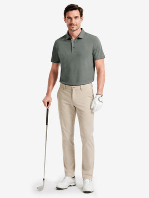 Ultra-comfort Slim Fit Roma Knit Polo Shirts