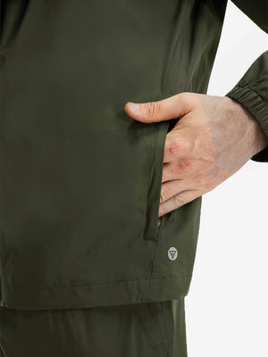 Waterproof Lightweight Rain Jacket with Hood