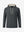3d digital rendering of the garment, heather midlayer golf hoodies in black heather