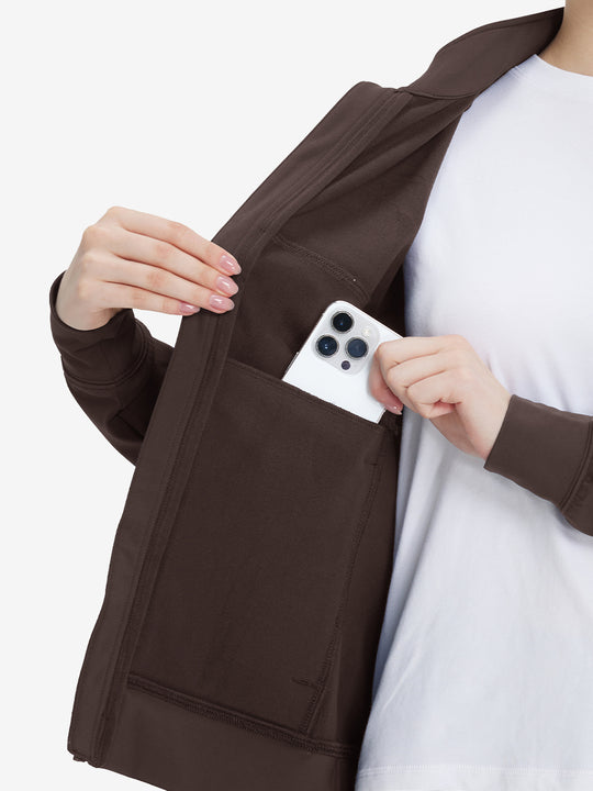 Women's Water-Resistant Stretch Fleece Lined Jacket