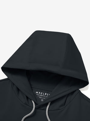 Sudadera polar casual de cuello redondo con capucha